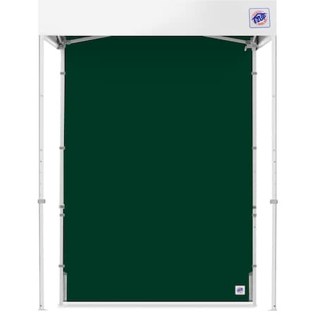 E-Z Up TAA Compliant Sidewall, 5' W x 5' H, Forest Green SW5TCFG